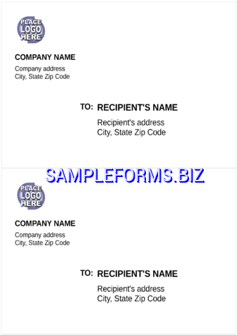 Logo Shipping Labels docx pdf free